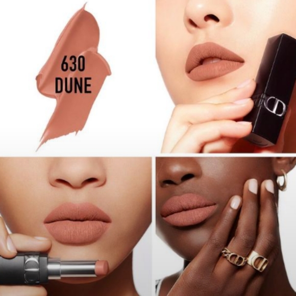 NEW Rouge Dior Forever Transfer-Proof Lipstick - 630 Dune - Picture 3 of 3